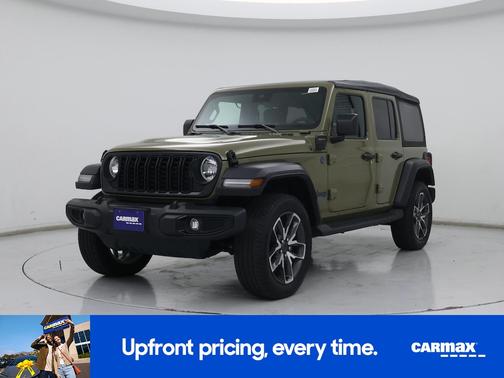 Green 2025 Jeep Wrangler 4xe Sport S