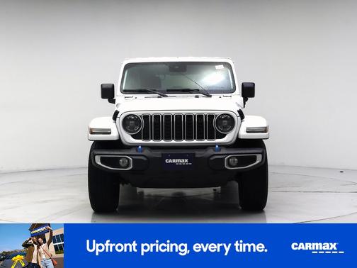 White 2024 Jeep Wrangler 4xe Sahara