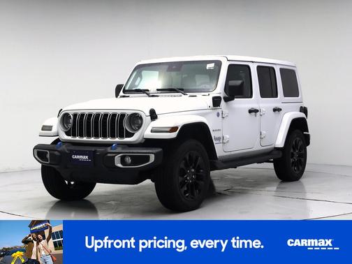 White 2024 Jeep Wrangler 4xe Sahara