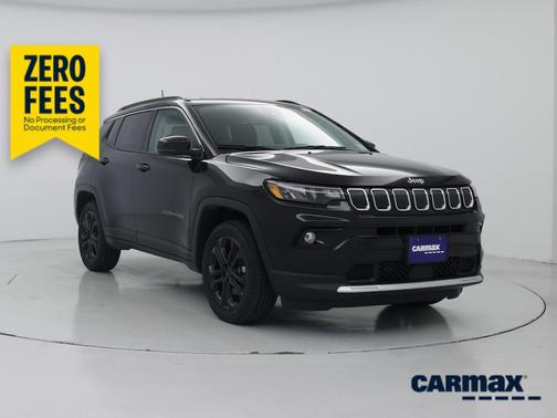 Black 2022 Jeep Compass Limited