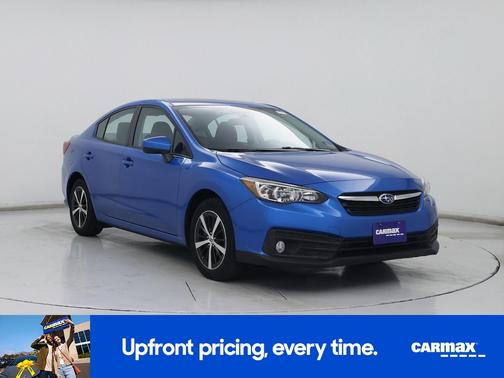 Blue 2020 Subaru Impreza Premium