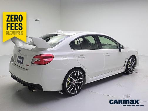 White 2020 Subaru WRX STI