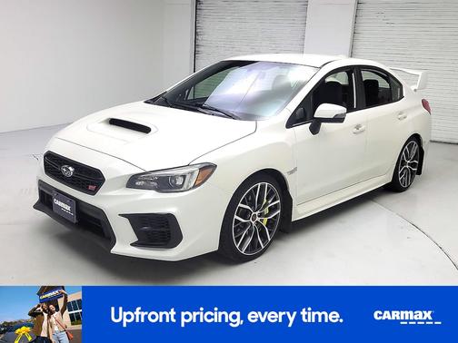 White 2020 Subaru WRX STI