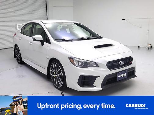 White 2020 Subaru WRX STI
