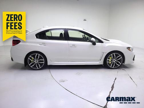 White 2020 Subaru WRX STI