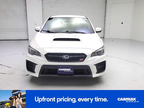White 2020 Subaru WRX STI