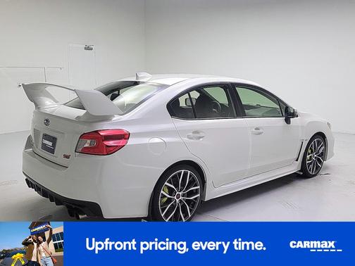 White 2020 Subaru WRX STI
