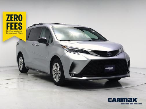 Silver 2022 Toyota Sienna XSE