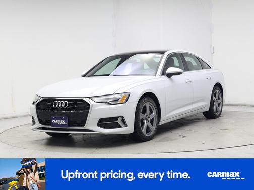 White 2024 Audi A6 Premium Plus
