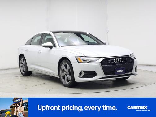White 2024 Audi A6 Premium Plus