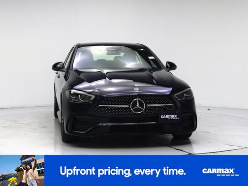 Blue 2023 Mercedes-Benz C-Class