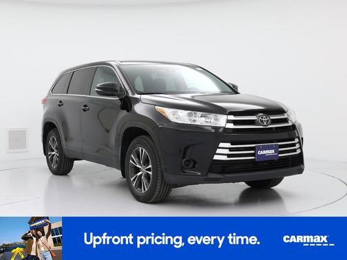 Black 2019 Toyota Highlander LE