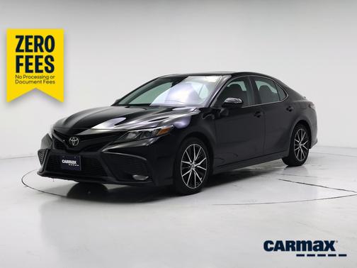 Black 2021 Toyota Camry SE