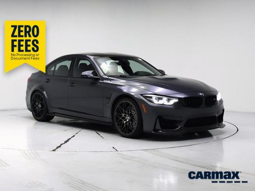 Black 2018 BMW M3