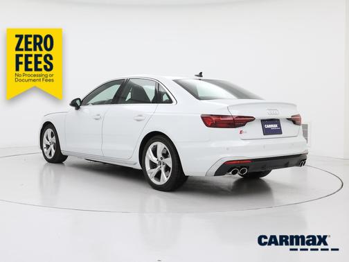 White 2021 Audi S4 Premium
