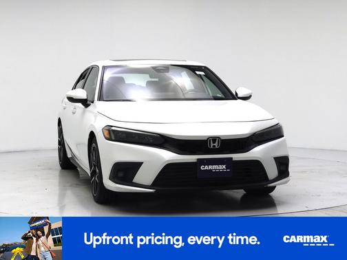 White 2022 Honda Civic Touring