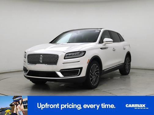 White 2019 Lincoln Nautilus Reserve