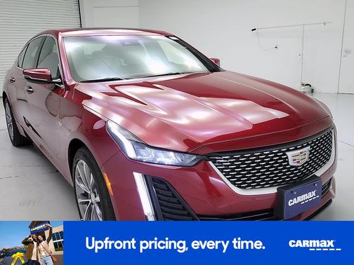 Red 2022 Cadillac CT5 Premium Luxury