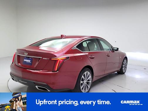 Red 2022 Cadillac CT5 Premium Luxury