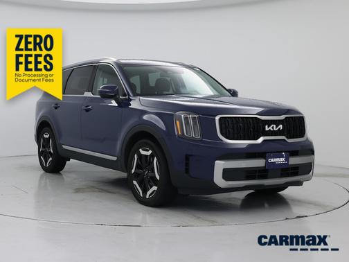 Blue 2023 Kia Telluride EX