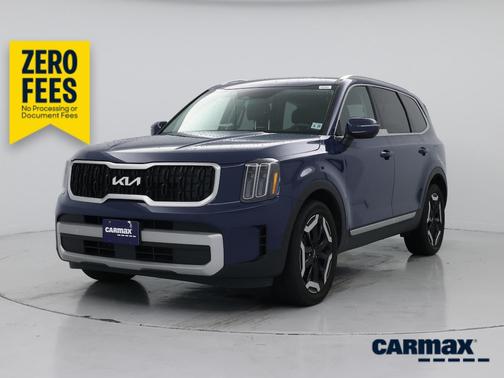 Blue 2023 Kia Telluride EX