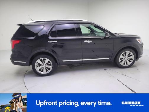 Black 2018 Ford Explorer Limited