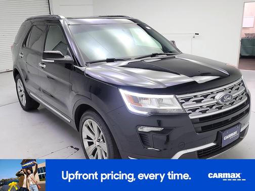 Black 2018 Ford Explorer Limited