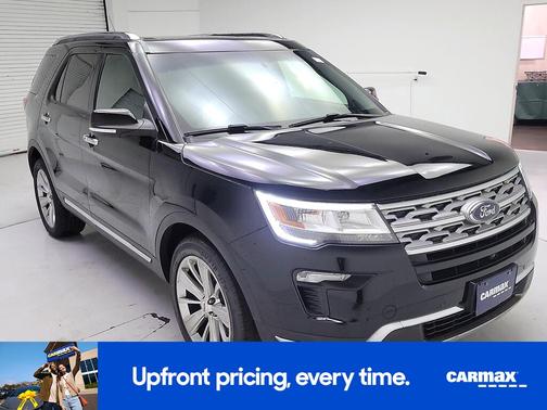 Black 2018 Ford Explorer Limited