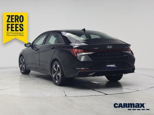 Black 2021 Hyundai ELANTRA Limited