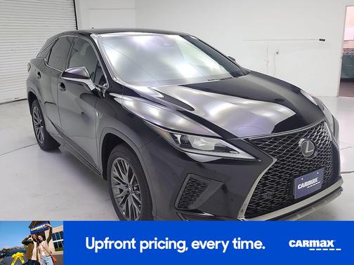 Black 2020 Lexus RX 350 F-Sport