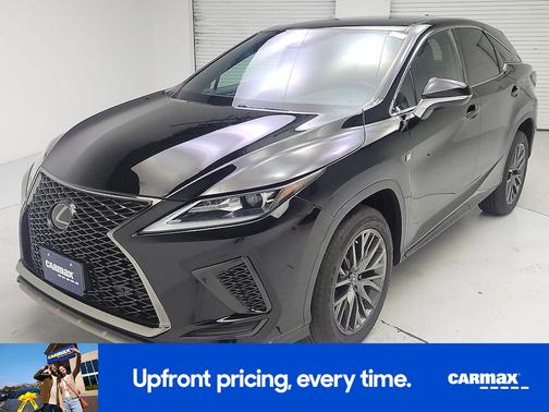 Black 2020 Lexus RX 350 F-Sport