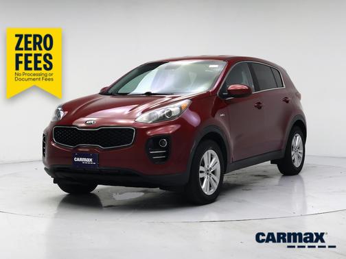 Red 2017 Kia Sportage LX