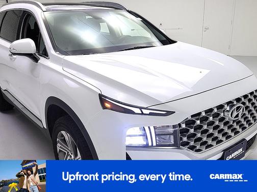White 2023 Hyundai SANTA FE SEL