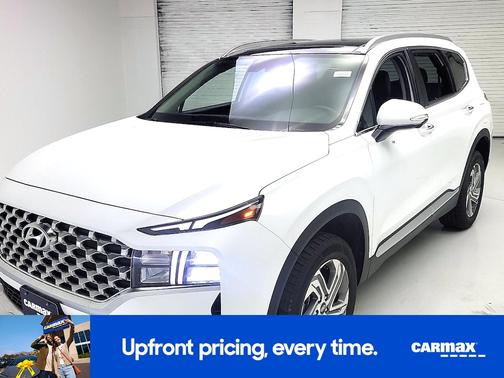 White 2023 Hyundai SANTA FE SEL