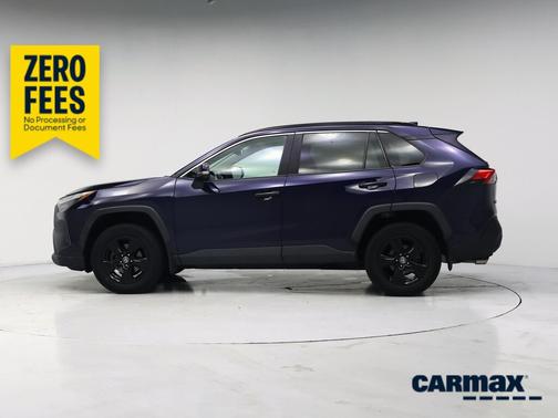 Blue 2022 Toyota RAV4 XLE