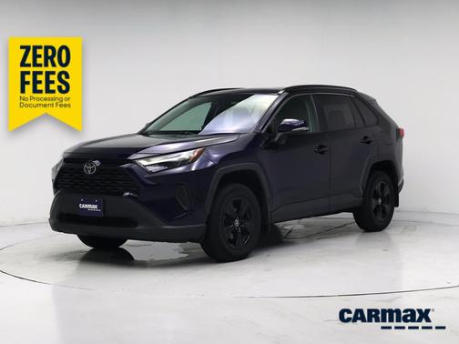 Blue 2022 Toyota RAV4 XLE
