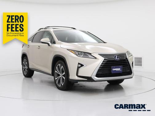 Gold 2017 Lexus RX 450h