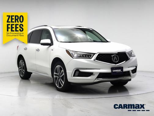 White 2020 Acura MDX SH-AWD Advance