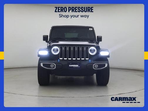 Black 2023 Jeep Wrangler 4xe Unlimited Sahara