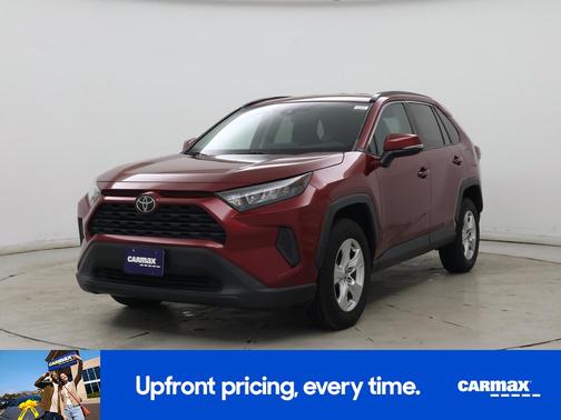 Red 2020 Toyota RAV4 LE