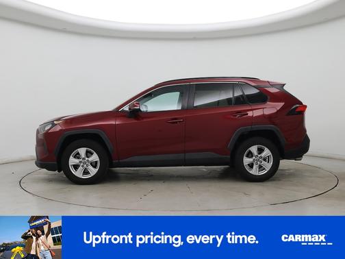 Red 2020 Toyota RAV4 LE