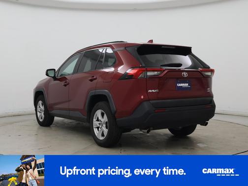Red 2020 Toyota RAV4 LE