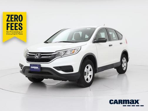 White 2016 Honda CR-V LX