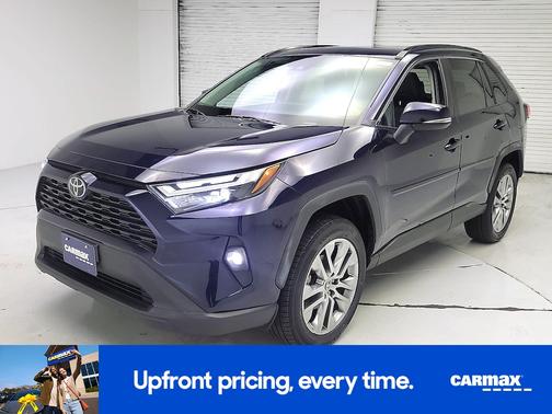 Blue 2022 Toyota RAV4 XLE Premium
