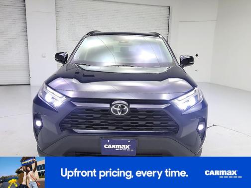 Blue 2022 Toyota RAV4 XLE Premium
