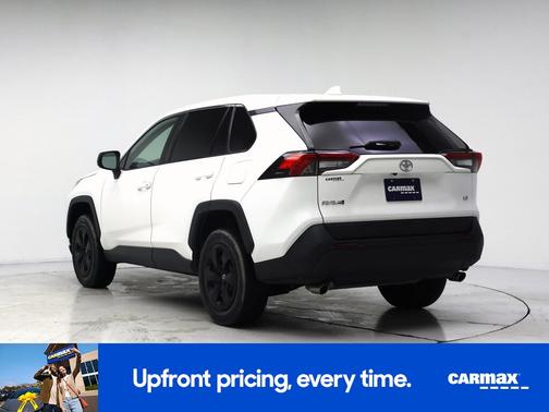 White 2023 Toyota RAV4 LE