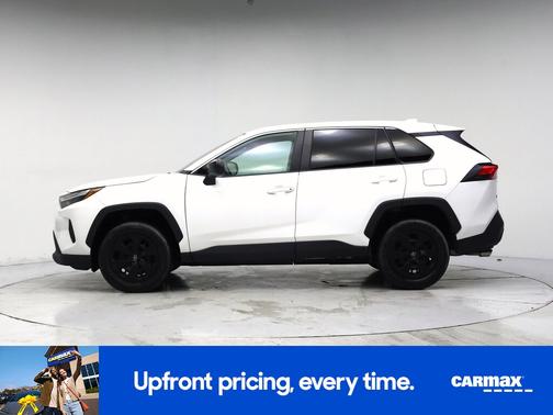 White 2023 Toyota RAV4 LE