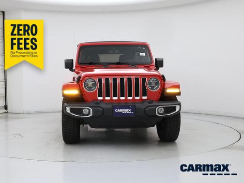 Red 2022 Jeep Wrangler Unlimited Sahara
