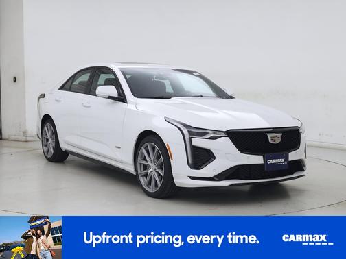 White 2022 Cadillac CT4-V