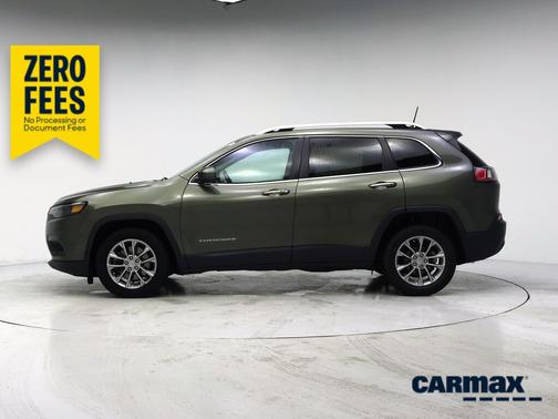 Green 2020 Jeep Cherokee Latitude Plus